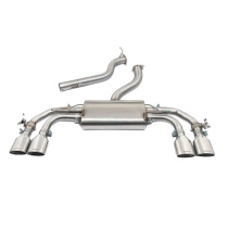 Audi S3 (8Y) 2020+ Sportback GPF Back Sportavgassystem (Tillval Avgasventil) Cobra Sport